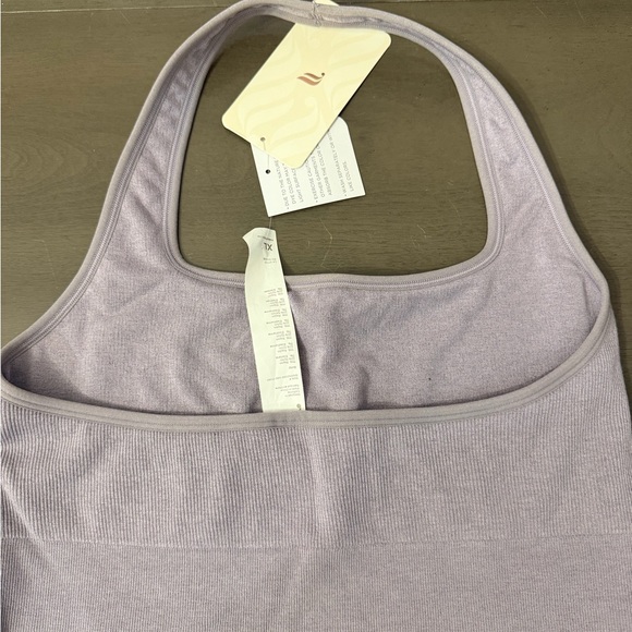 Fabletics Lavender Ribbed Bra - Picture 4 of 4